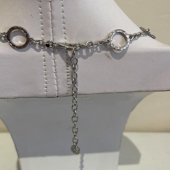 Talbots Blue Mullti Colored Quartz Necklace - Picture 4 of 6